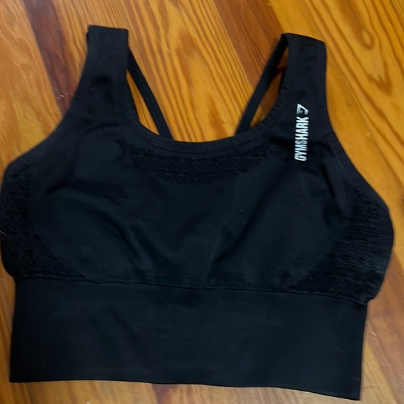 Gymshark Energy Seamless Black Crop top XS - Picture 3 of 7